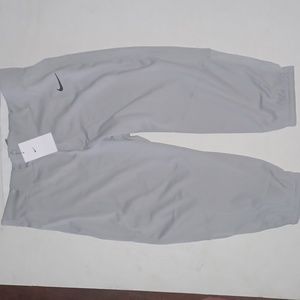 Nike Vapor Select High Waist Knicker Baseball Pants Gray NWT
